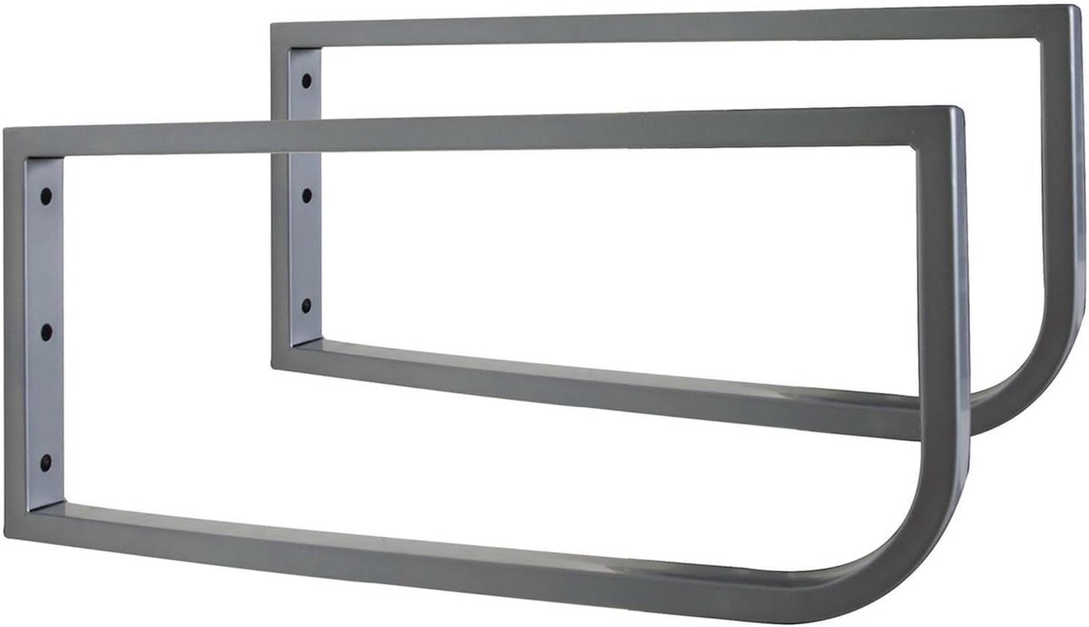 Servettenhouder - Keuken organizer - Tafel decoratie - Set van 2 - Mat zwart