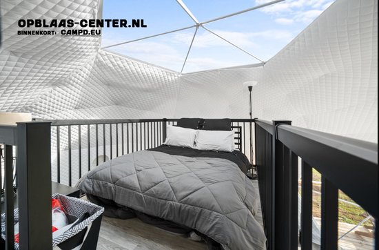 Glamping DOME/ GLOBE - 6 meter - Beige tent — afbeelding 5