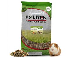 Mijten Chiko Caviavoer - Knaagdierenvoer - Muesli - 15 kg