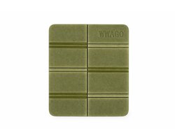 Zitmatje outdoor wandelen - opvouwbare matje - lichtgewicht - waterdicht - legergroen