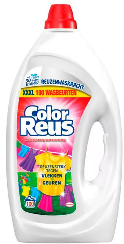Color Reus gel – vloeibaar wasmiddel – 100 wasbeurten