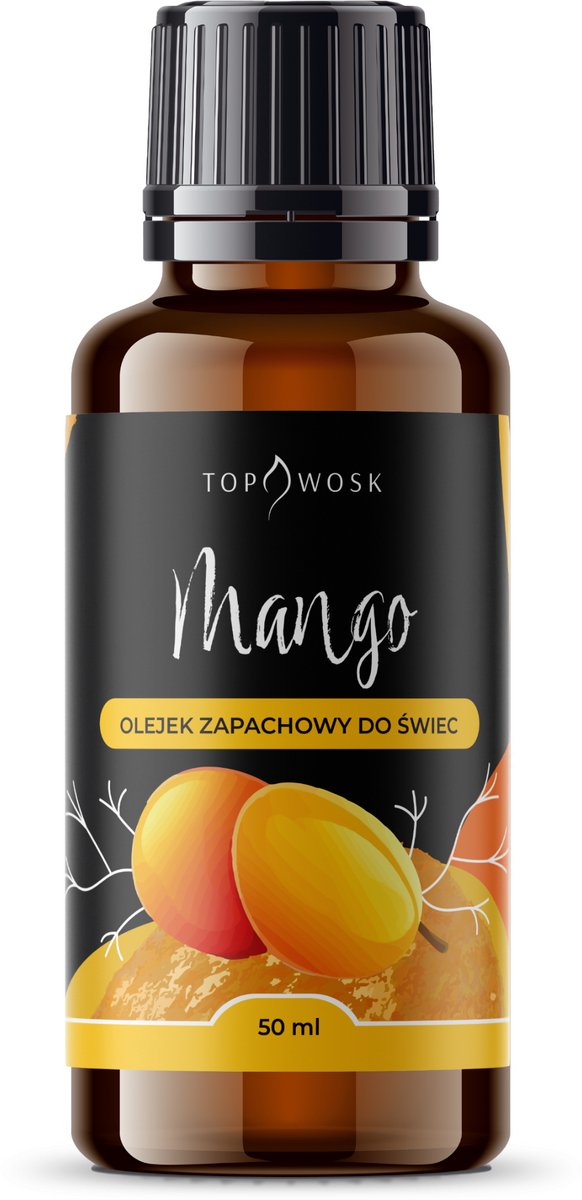 TopWosk - Geurolie voor Kaarsen - Mango - 50 ml