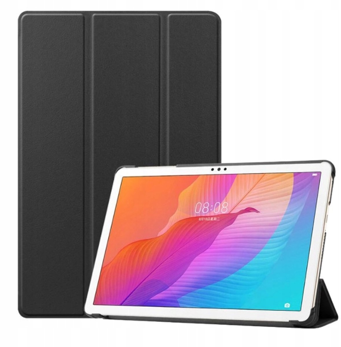 EtuiTab HUAWEI MatePad 10.1 - Tablethoes - Rood - Kunstleer - Standaardfunctie