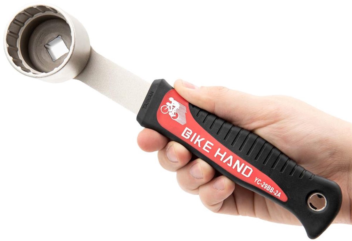 Bike Hand YC-29BB-2A - Crankstelgereedschap - CenterLock - E-THRU - Handgreep