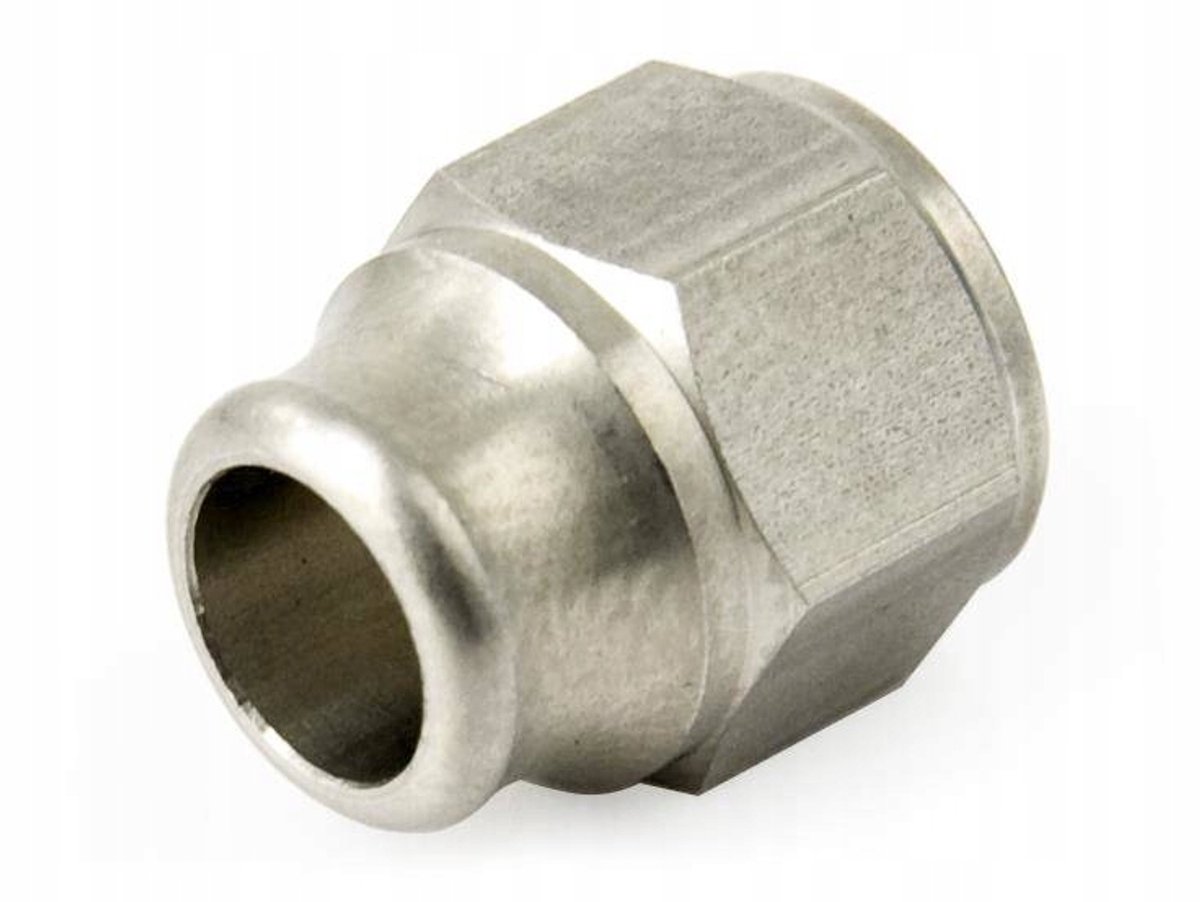 Brakco HBP-30 Serie - Hydraulische Banjobout - M8 x 0,75 mm - RVS - Zilver