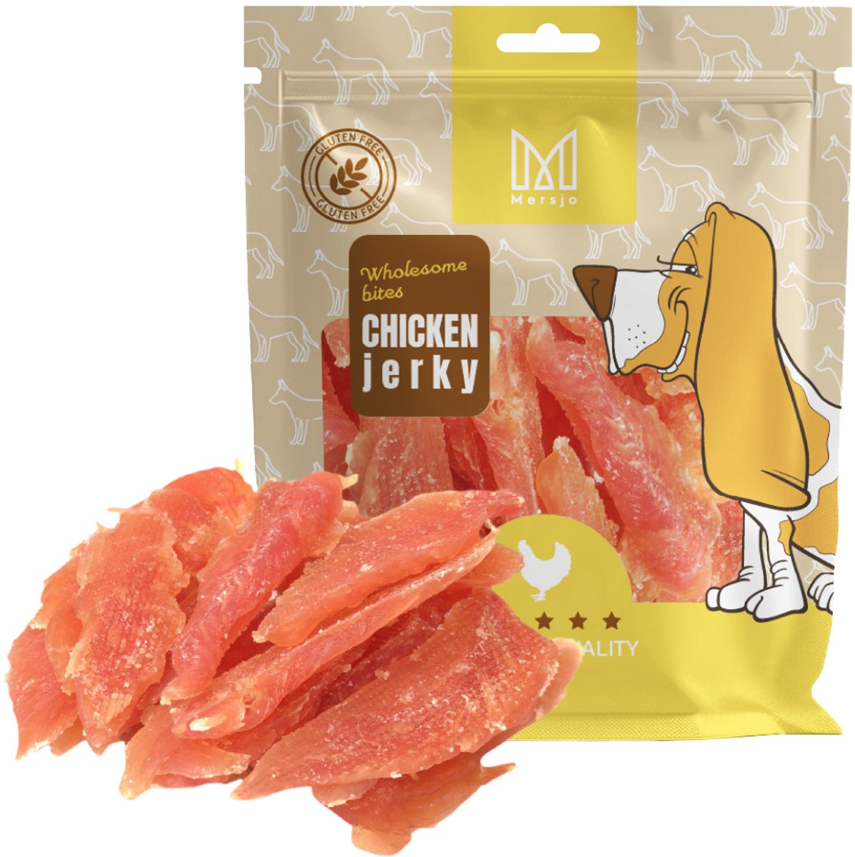 Mersjo - Przysmaki - Hondensnack - Zacht - 500g