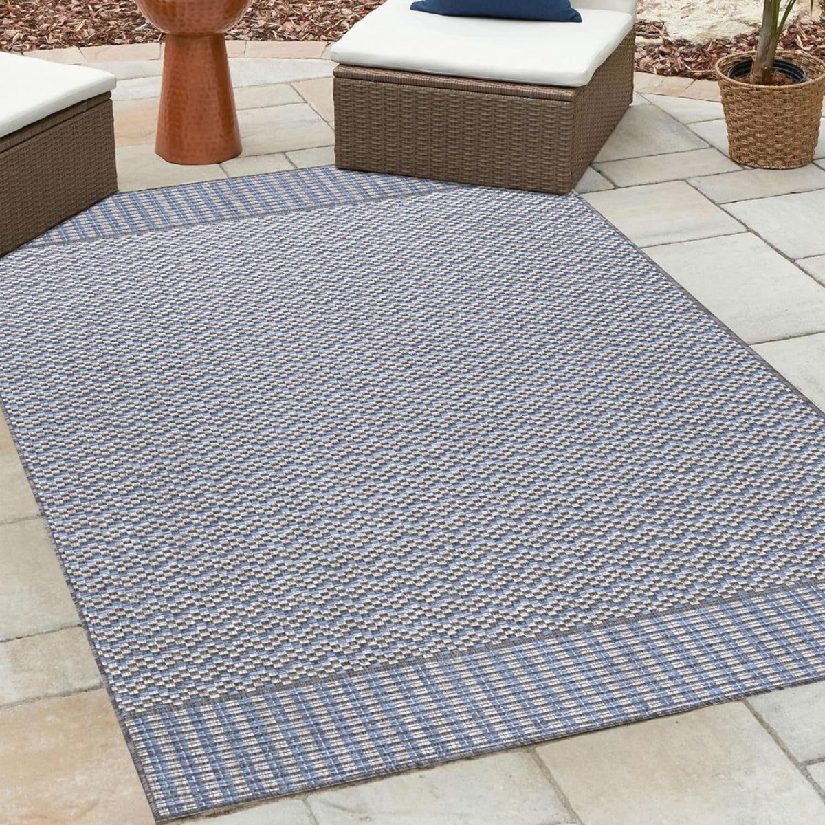 CLVP® Buitentapijt - Modern & Weerbestendig - UV-Bestendig -Grijs