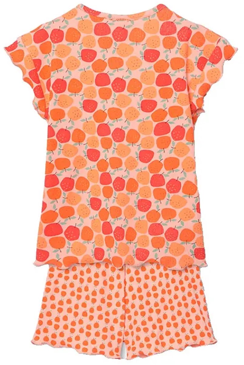 Boboli 483072 Korte Mouw Pyjama Oranje 12 Years Meisje
