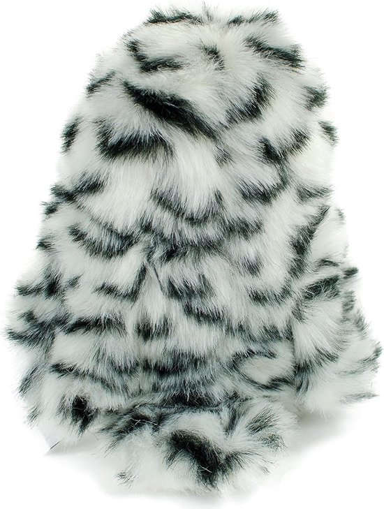 Pluche Sneeuwuil - Knuffeldier Dier - Kinderkamer Decoratie - Handwasbaar Pluche - 17 cm Staand - Wit Zwart — afbeelding 2