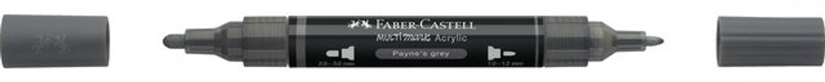 Acrylmarker Faber Castell Multimark 181 Payne's grey - FC-185981