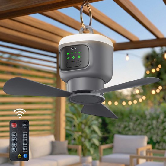 Plafondventilator, IP65, voor buiten, waterdicht