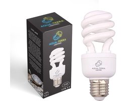 Terrarium Lamp - UVB Verlichting - Dierverblijf Verwarmen - 5% UVB 30% UVA - E27 Fitting - Wit Licht