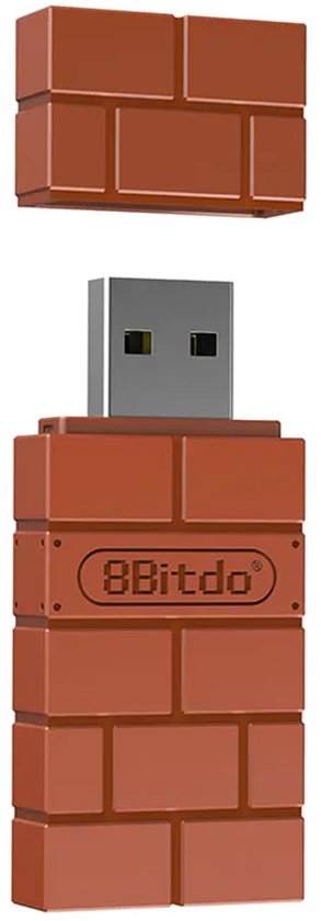 8Bitdo Wireless USB Adapter 2 - voor Switch, PS5, Xbox & Mac Controller ...