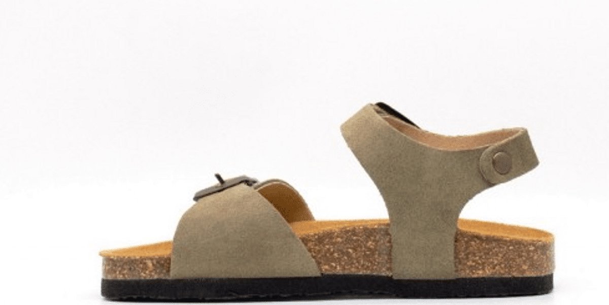 Plakton Jongens Sandaal | Kaki | Maat: 34