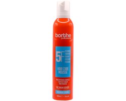 Borthe Professional Hair Mousse 5F Maximum Strong 350ml – Mousse capillaire tenue forte – Volume & Coiffage