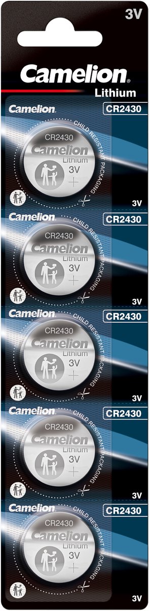 Camelion Lithium CR2430 3V - blister 5