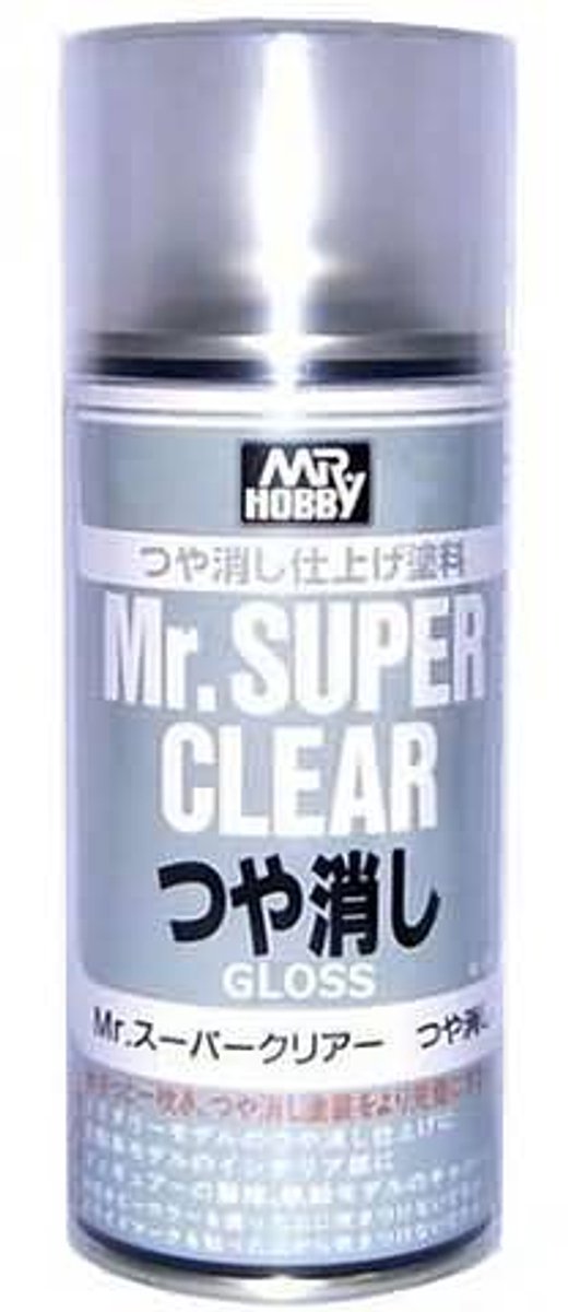 Gunze B513 - Mr Superclear Gloss - 170ml - Spuitbus voor Plastic Modelbouw