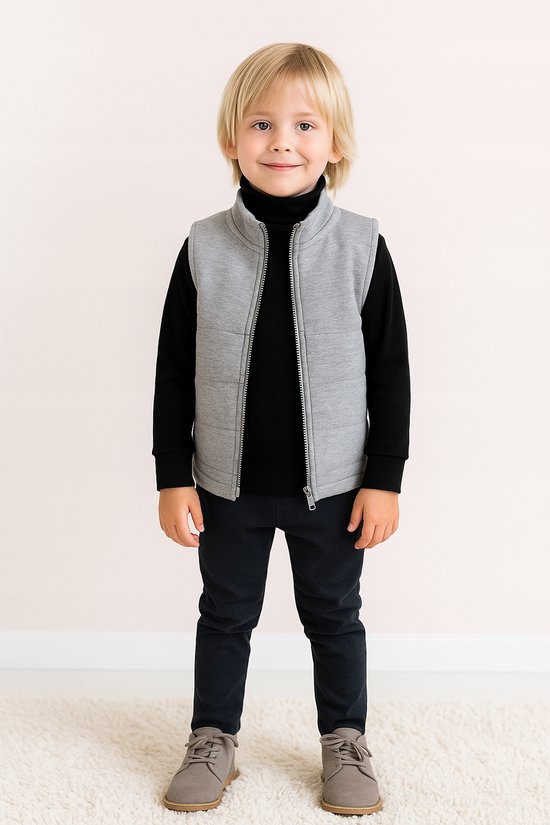 Dartomik Abcdefg-baby - Kinder Golf - Lange Mouwen - Zwart - Maat 128 van Merkloos — afbeelding 3