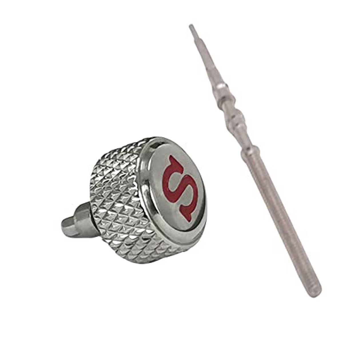 Kraftverdia® roestvrij staal horloge kroon met horloge steel voor NH35 NH36 4R35 4R36 7S26 horloge modificatie deel