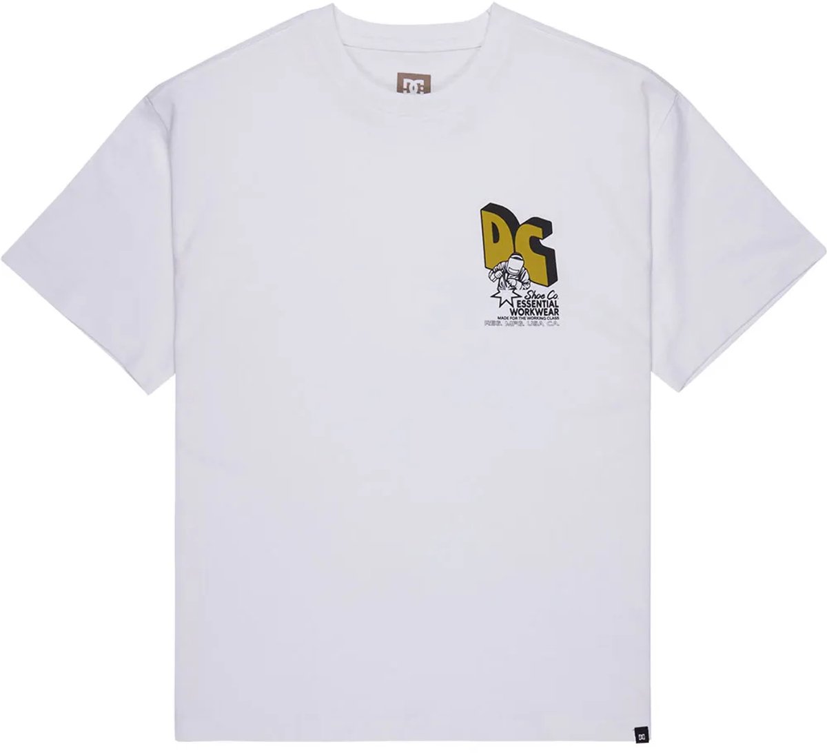 Dc Shoes Anodized T-shirt Met Korte Mouwen M Man Wit