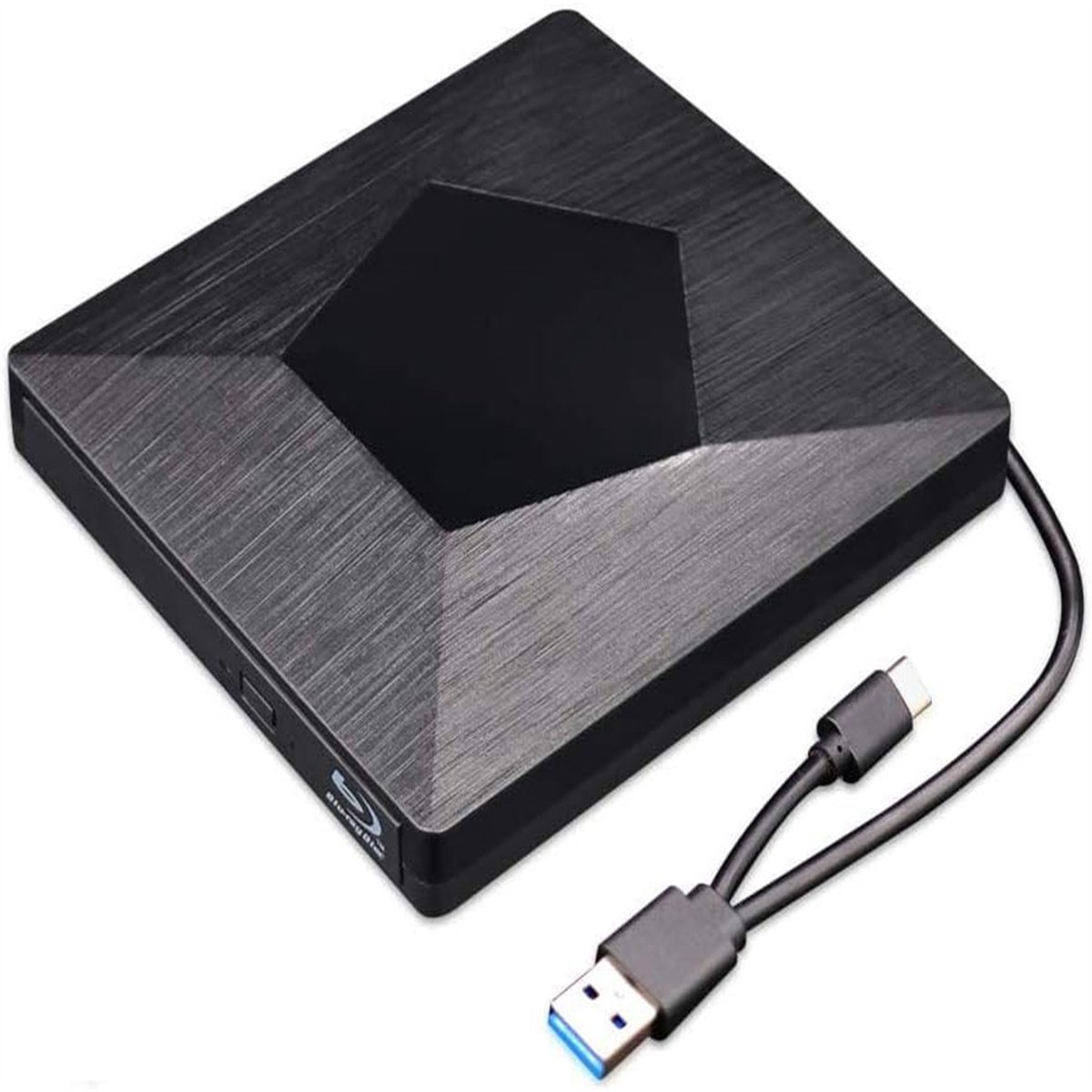 Image of carmdering - Externe DVD Speler & Brander - DVD/CD Drive voor Laptop & Macbook - Data & Voeding Via USB 3.0 of USB C