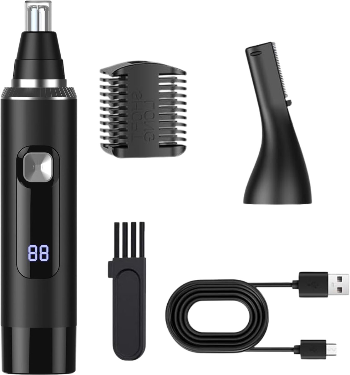 CLVP® Wenkbrauw Trimmer - Precisietrimmer - Neushaartrimmer - Oortrimmer - Waterdicht - Oplaadbaar -