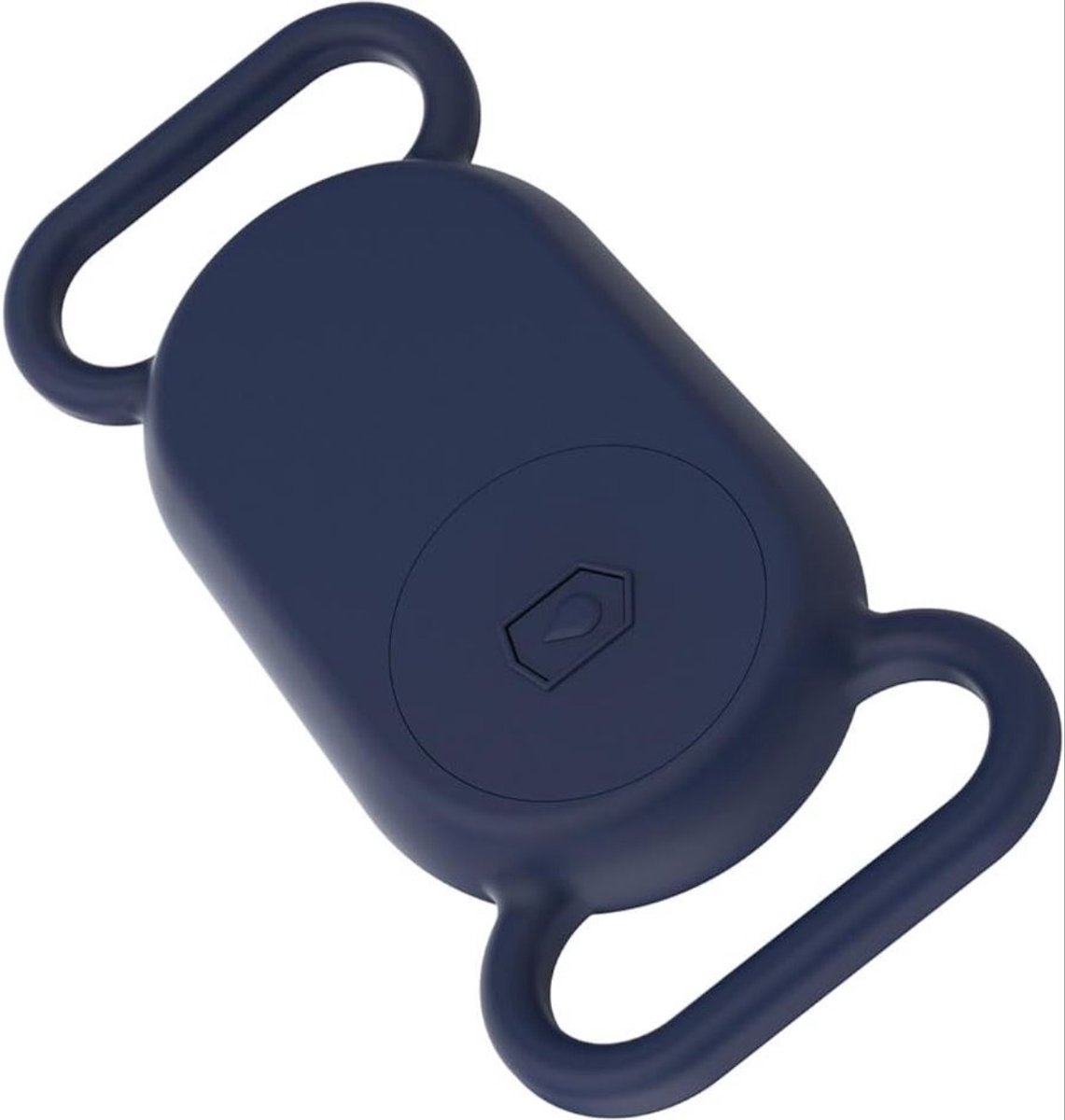 Scoby - Siliconen hoesje - Halsbandhouder - Tag hoesje - Silicon Case - Geschikt voor Samsung Galaxy SmartTag 2 - Blauw