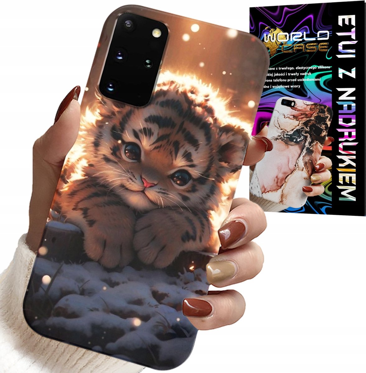 HOESJE VOOR SAMSUNG GALAXY S20 PLUS - MET EEN LEUKE TIJGERPRINT
