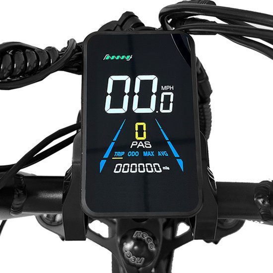 FATVOLT EB2 Fatbike - 20 inch - 250W motor - zwart van Merkloos — afbeelding 2