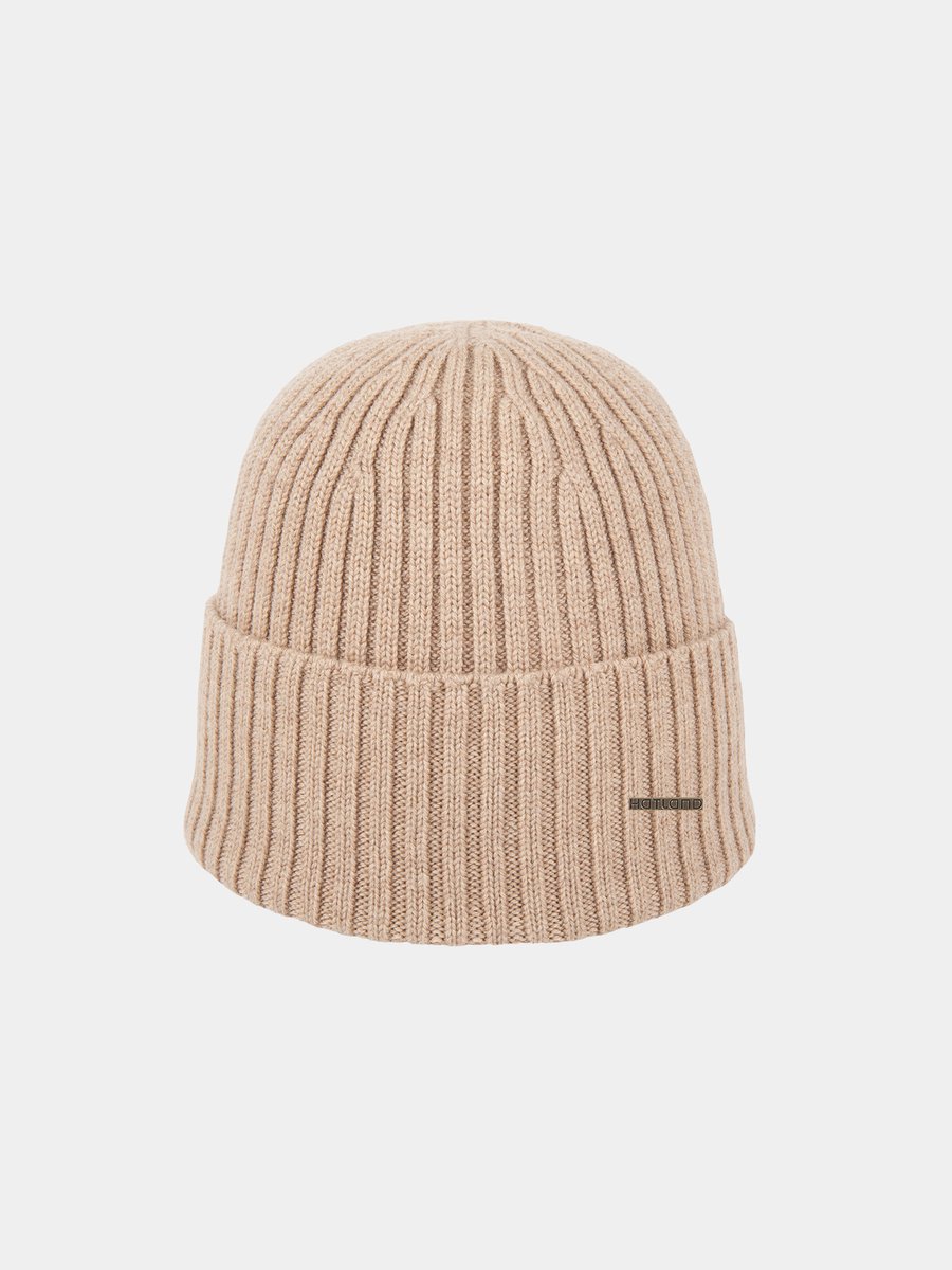 Valo Merino - Wollen muts - Beige