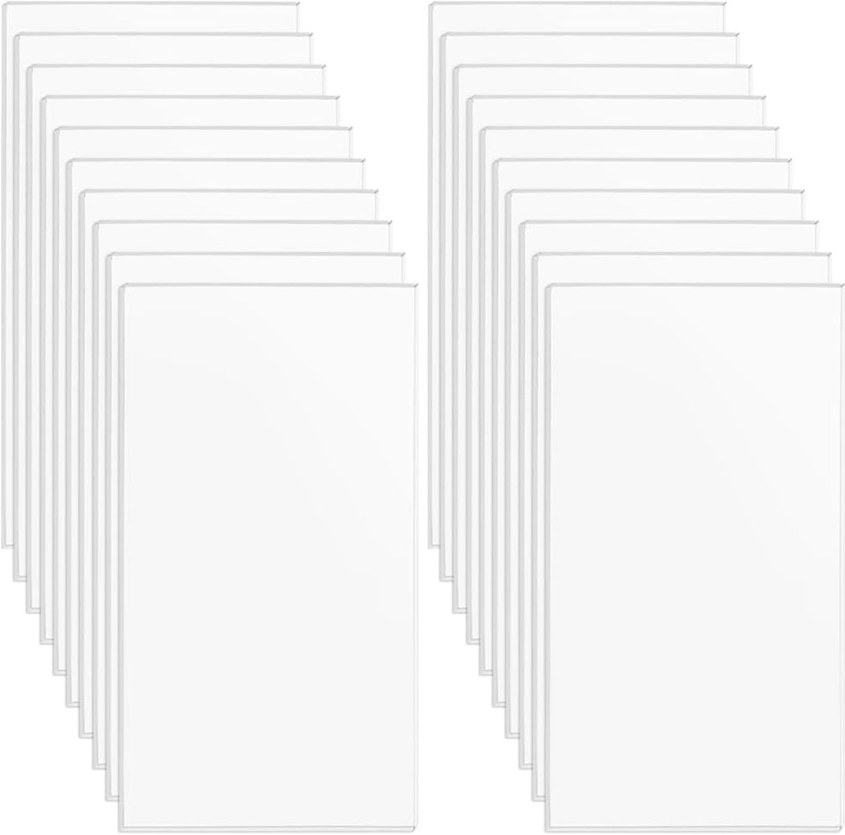 Acryl Platen - Transparante Vellen - Hobby Projecten - 3mm Dik - 90 x 50mm - Helder