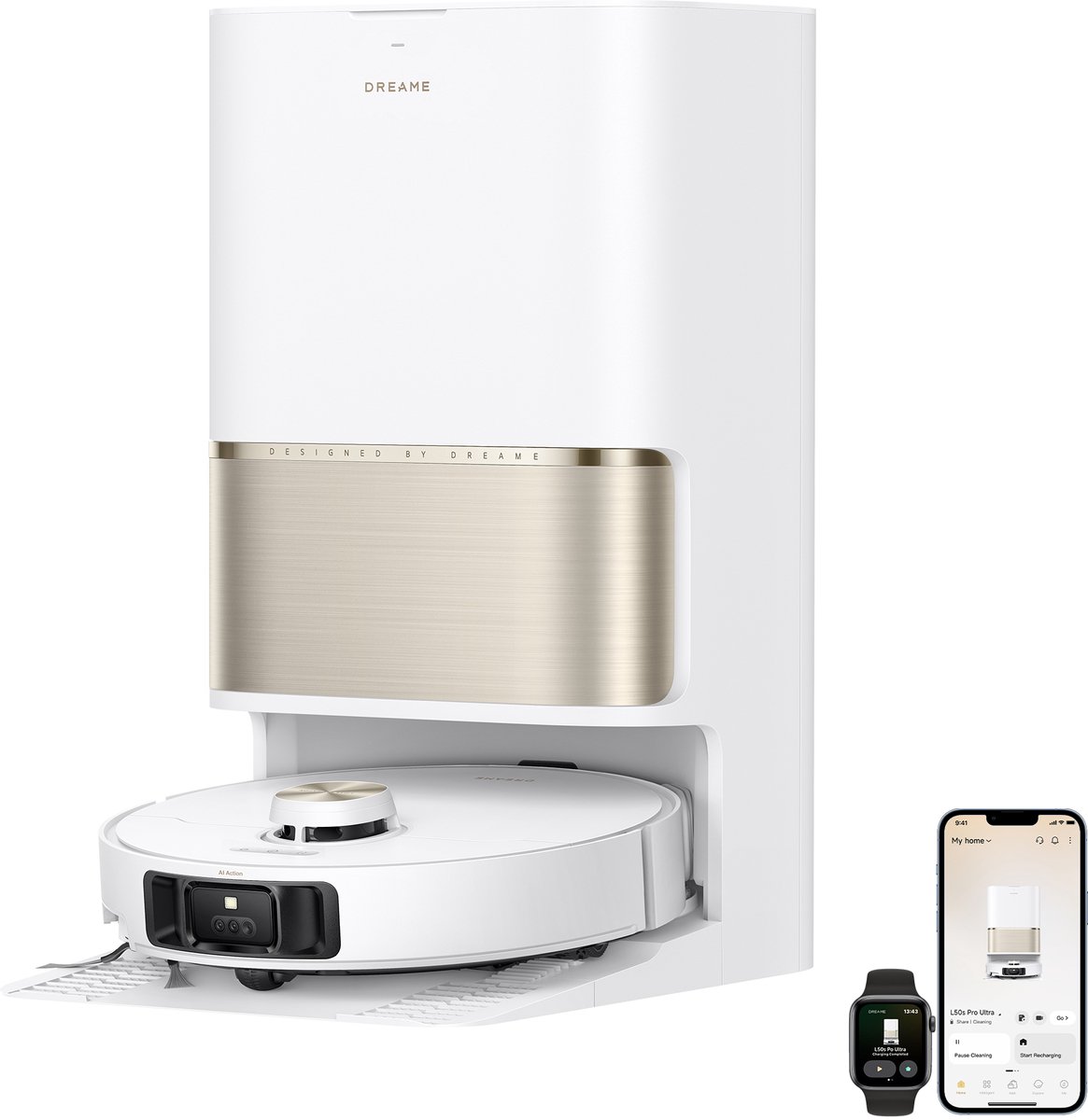 Dreame L50s Pro Robotstofzuiger met Dweilfunctie - Dreame - €649,00