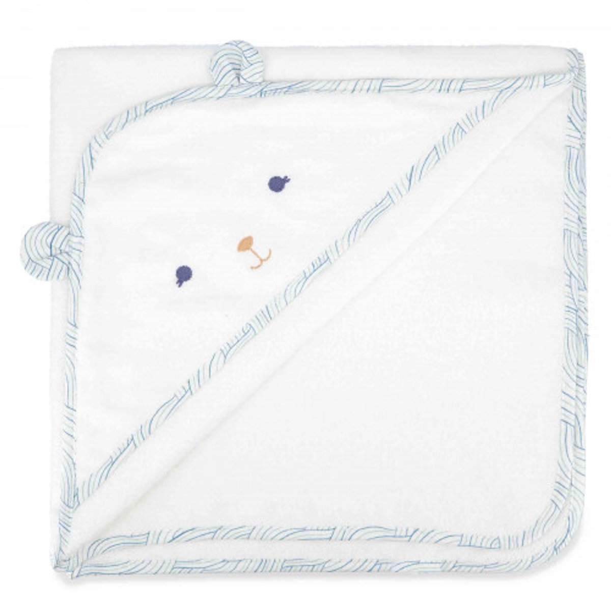 Kaloo Petit Calme - Babygechenkset - Badcape en borstel