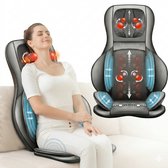 Lifeproducts Massagestoel - Shiatsu Massagekussen - Massage Apparaat- Elektrisch Nekmassage Apparaat - Massage Apparaten - Nek Rug en Schouder Massage Apparaat - Massagestoel met Infrarood Verwarming