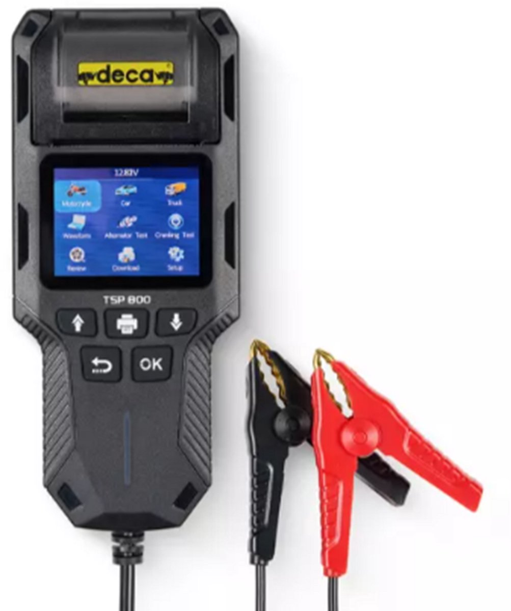Accutester 12/24V met Printer