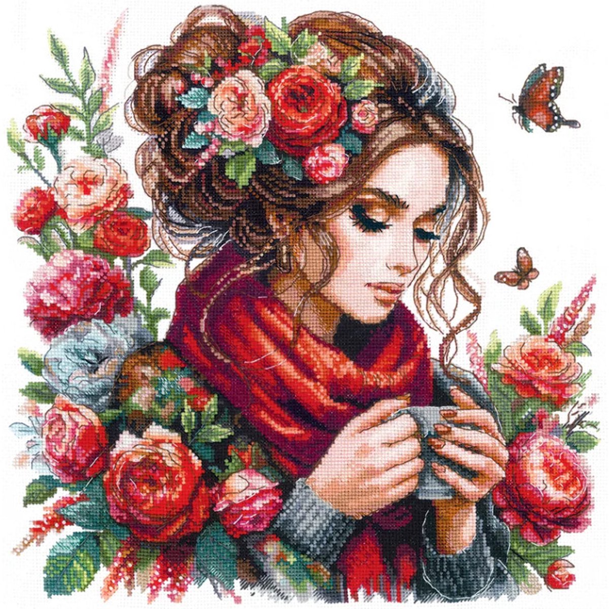 Borduurpakket Harmony - Harmonie - Andriana - H-10