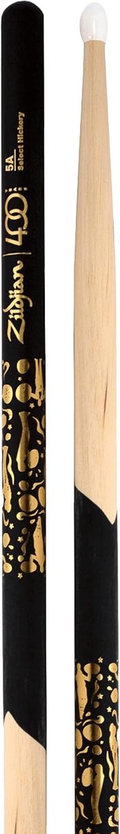 Drumstokken - Percussie Stokken - Muziek Maken - Nylon Tip - 5A - Zwart