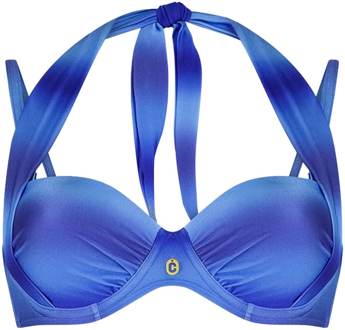 Ten Cate bikini top multiway faded blues voor Dames | Maat 40E (80E)