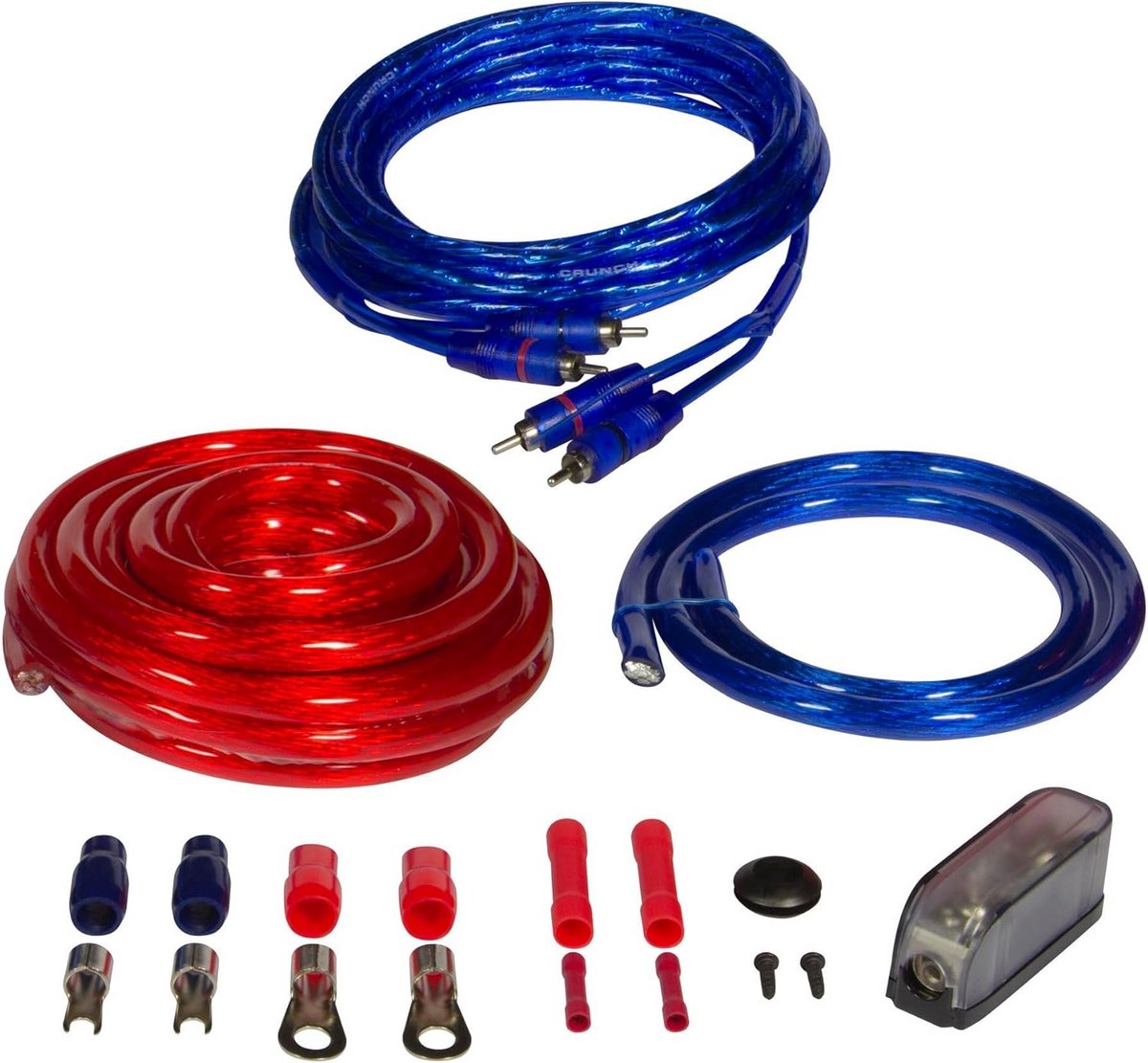 Versterker Aansluitset 25mm² - Complete Kabelset 5 Meter met RCA Kabel