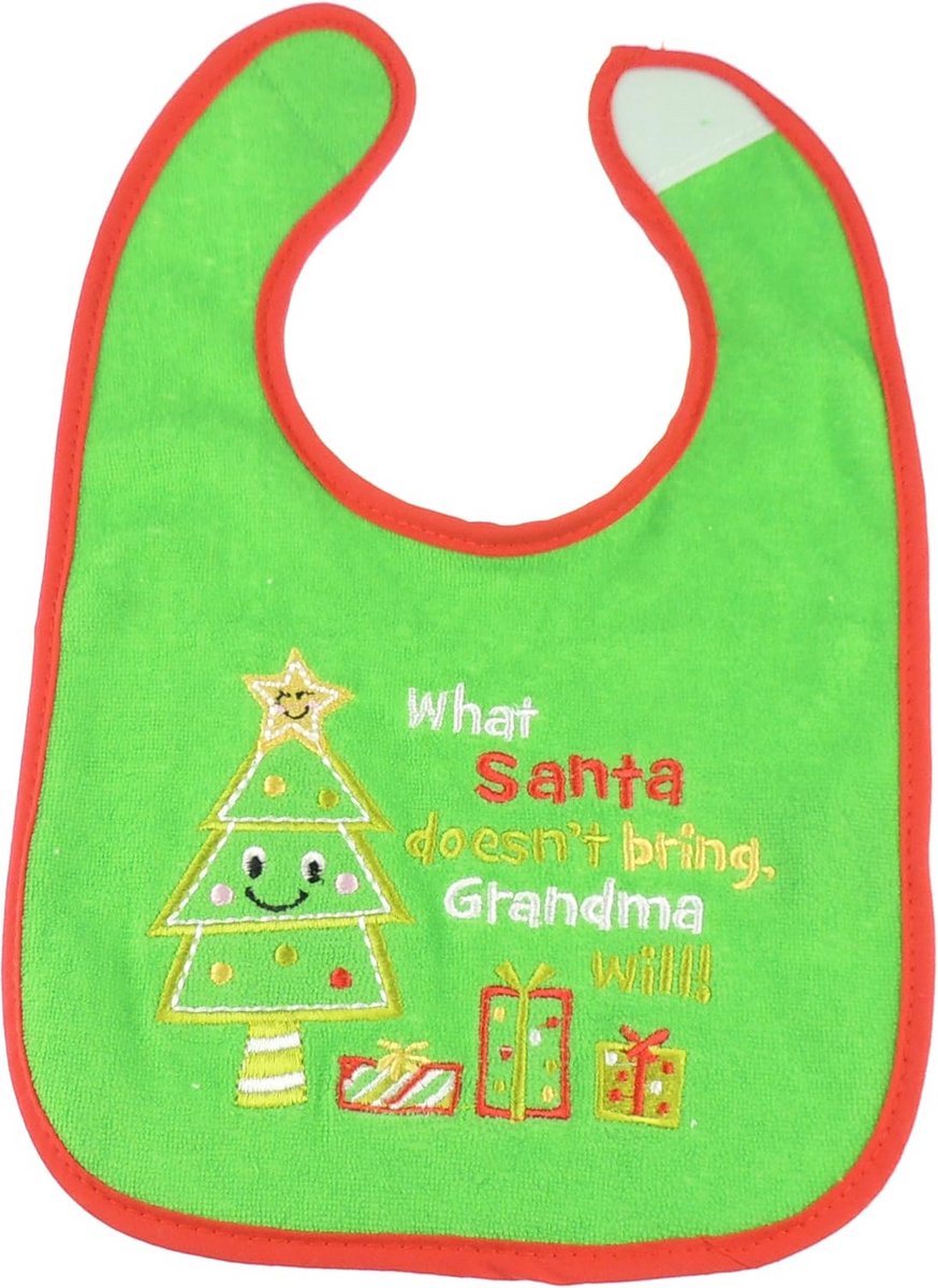 Kerstluiersluiting My Very First Christmas Nylon voor Baby's en Jonge Kinderen - Groen