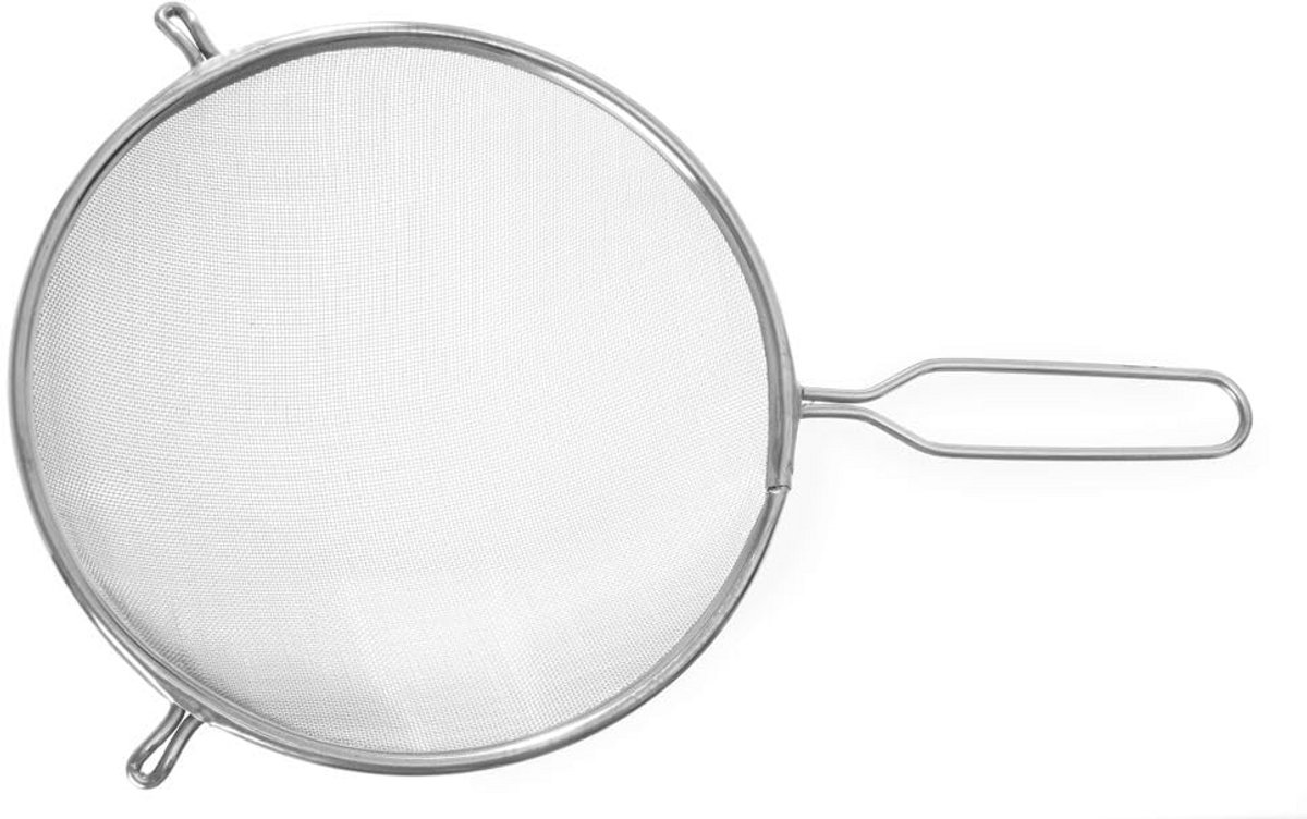 Fijne RVS Passeerzeef met Handvat - Diameter 24 cm