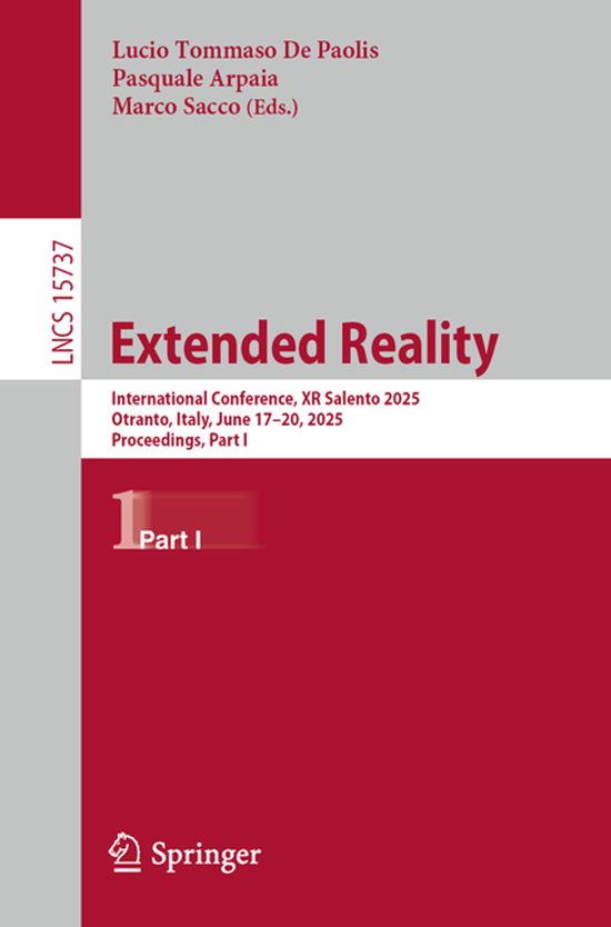 Lecture Notes in Computer Science15737- Extended Reality - cover