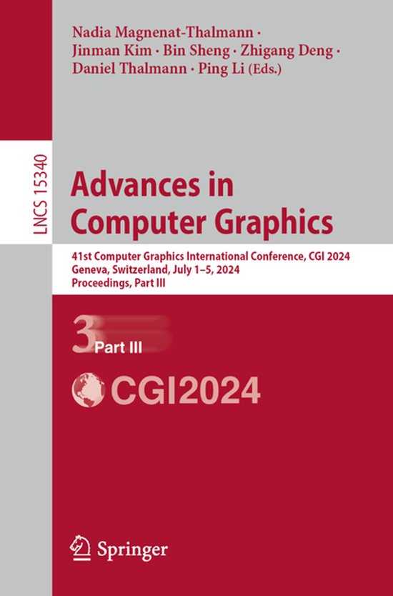 Lecture Notes in Computer Science15340- Advances in Computer ... - cover
