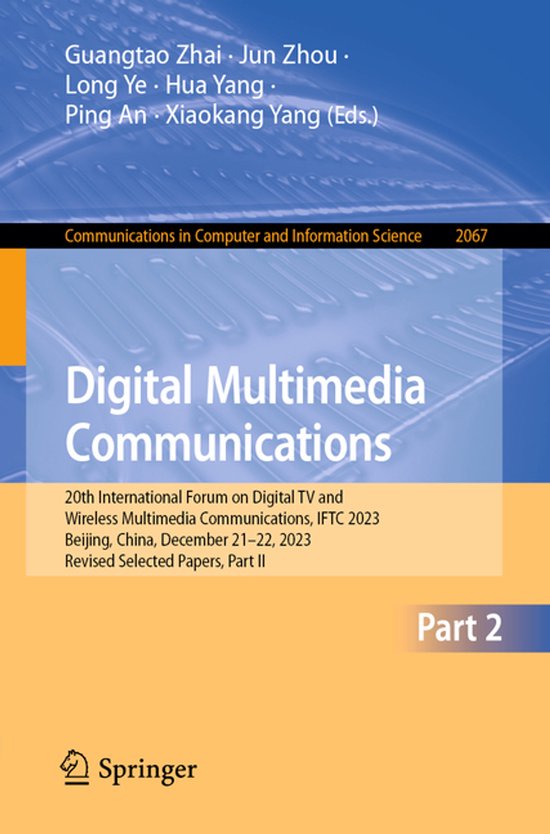 Communications in Computer and Information Science2067- Digi ... - cover