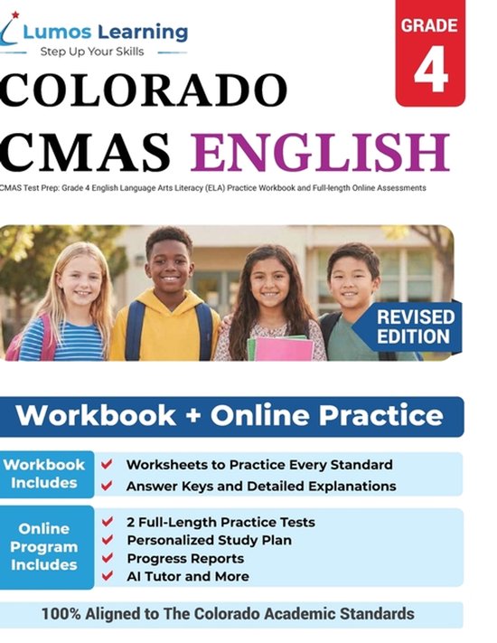 Cmas by Lumos Learning- CMAS Test Prep - cover