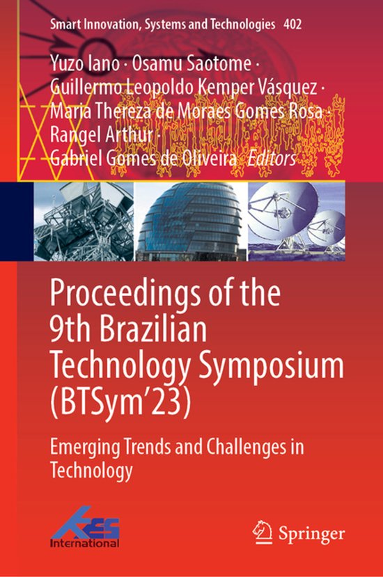 Smart Innovation, Systems and Technologies402- Proceedings o ... - cover