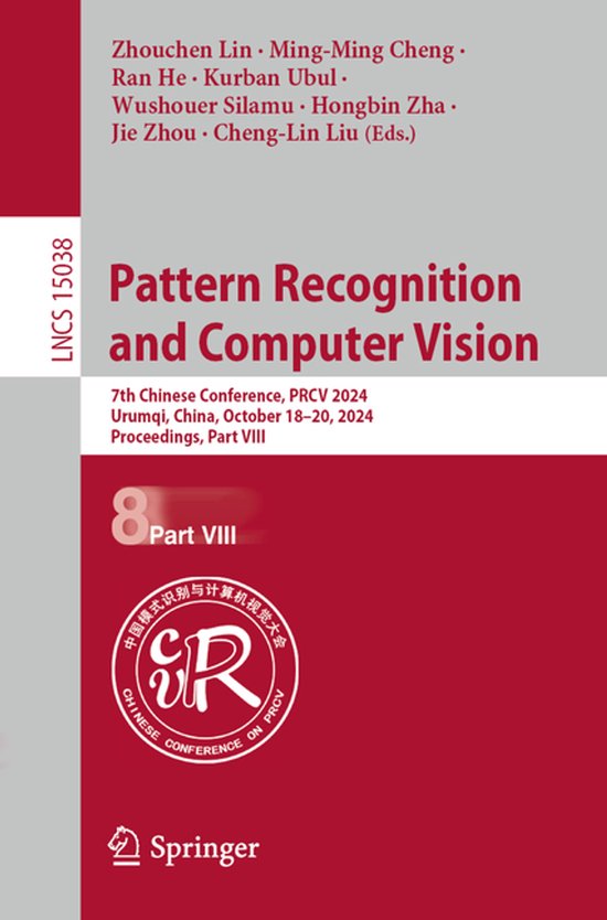 Lecture Notes in Computer Science15038- Pattern Recognition  ... - cover