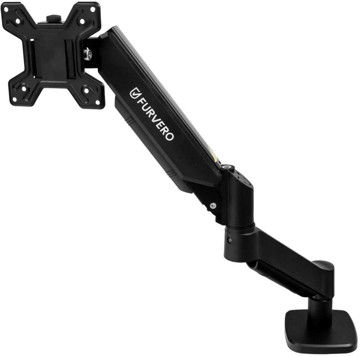 FURVERO HK001 – Monitorarmen – Verstelbare gasveerarm – 17–40 inch compatibiliteit – Ergonomisch en ruimtebesparend