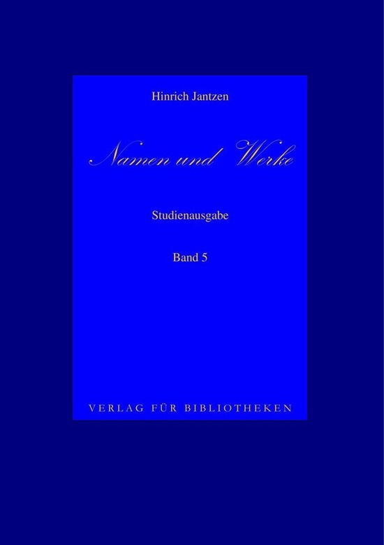 Namen und Werke 5 - cover