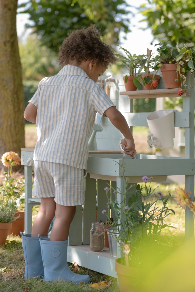 Little Dutch Buitenkeuken – Houten Speelkeuken — afbeelding 2